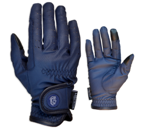 Guantes de equitación Serino 'Los Nietos Dressage' | Azul