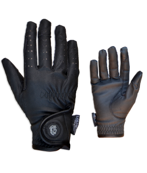 Guantes de equitación Serino 'Los Nietos Dressage' | Negro