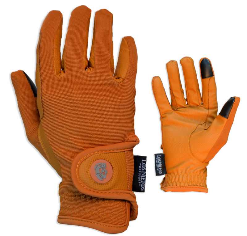 Guantes de equitación Confort 'Los Nietos Dressage' | Camel