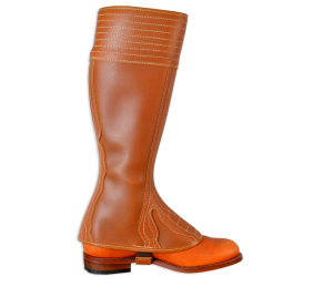 Polaina Serraje modelo Rocío 0220 | Natural