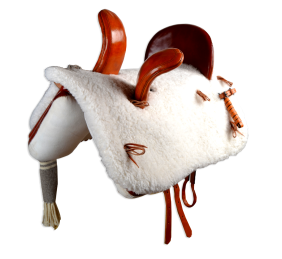 Silla vaquera amazonas de fibra Los Nietos modelo Ana | Color avellana