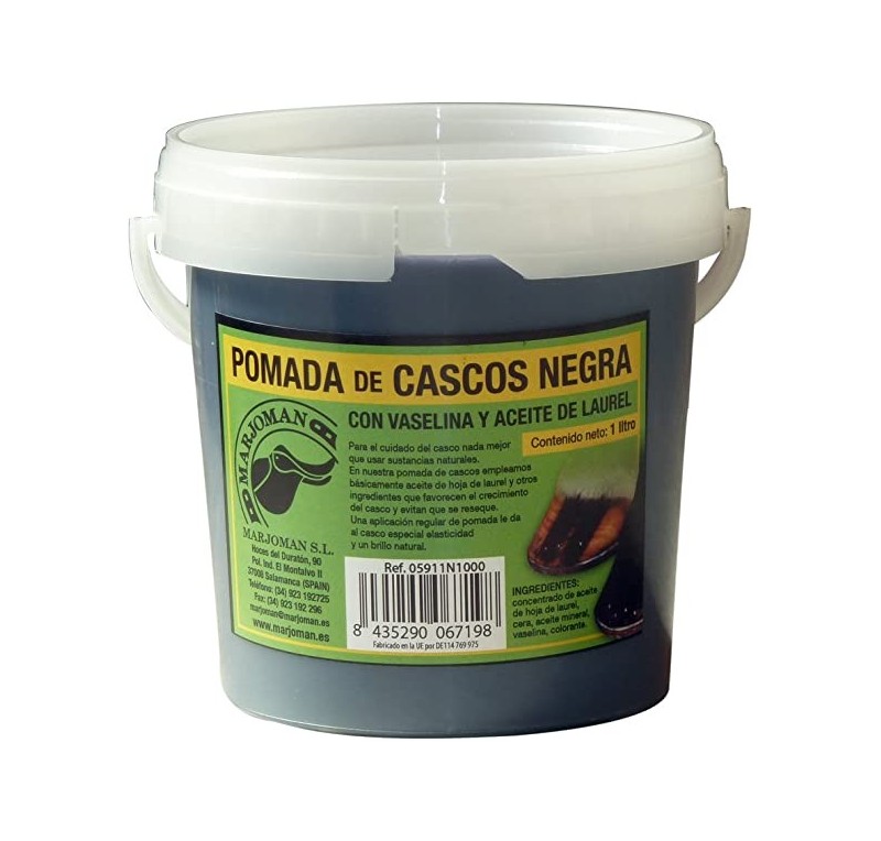 Pomada para cascos negra Marjoman