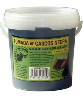 Pomada para cascos negra Marjoman