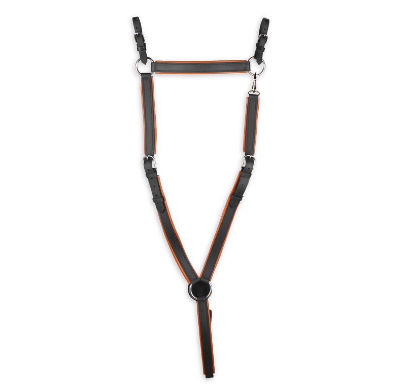 Pechopetral Biothane 'Los Nietos Dressage' | Negro y Avellana