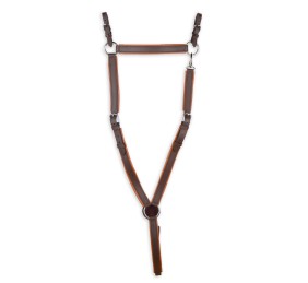 Pechopetral Biothane 'Los Nietos Dressage' | Marrón y avellana