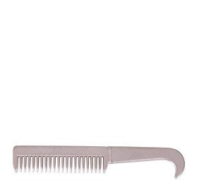 Peine aluminio con limpiacasco