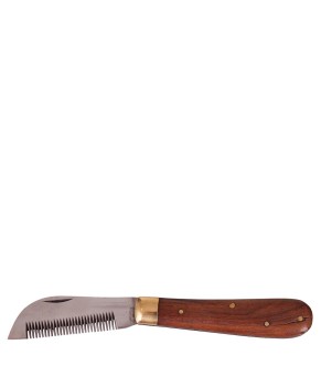 Navaja plegable para entresacar