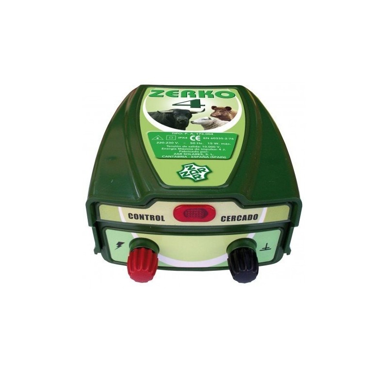 Pastor eléctrico Zerko-Red. 4 Julios de potencia