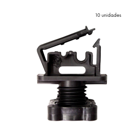 Aislador de tirafondo para pastor eléctrico Z-20 | 10 unidades