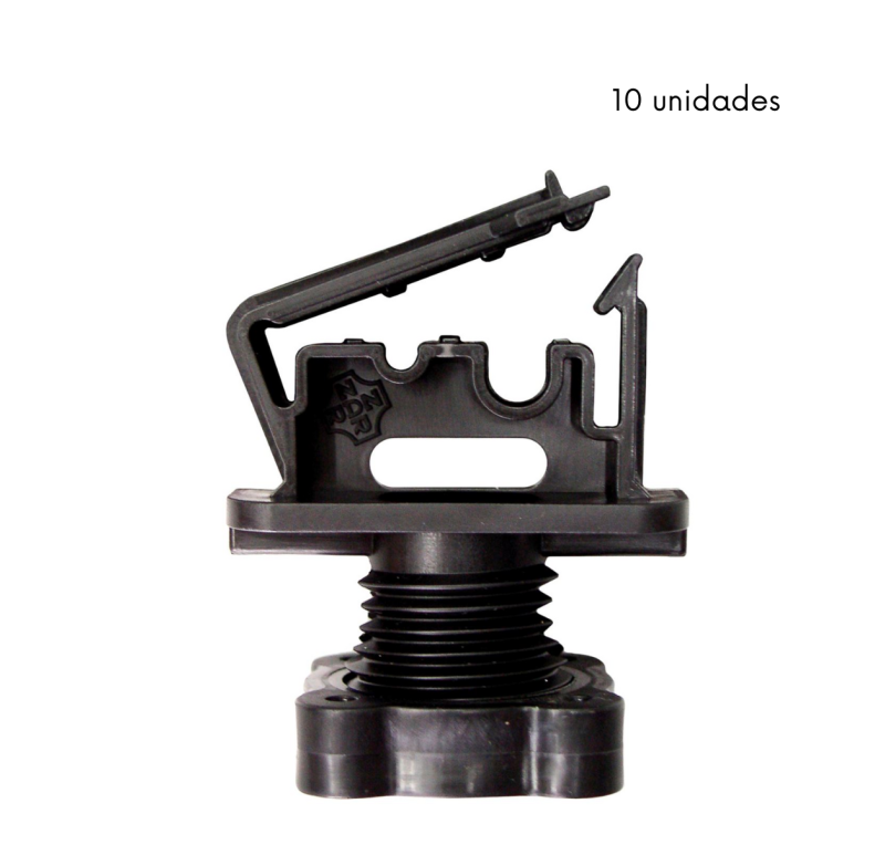 Aislador de tirafondo para pastor eléctrico Z-20 | 10 unidades