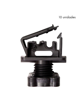 Aislador de tirafondo para pastor eléctrico Z-20 | 10 unidades