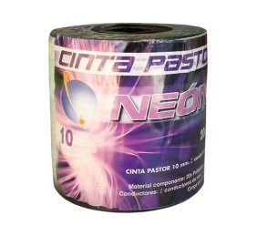 Bobina de cinta conductora Neon 10 mm / 200 m