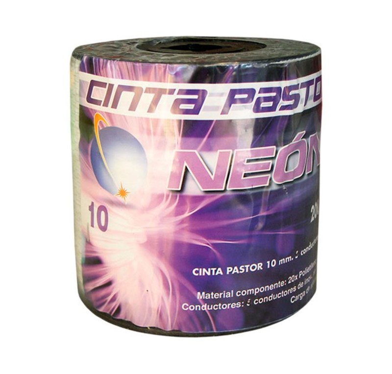 Bobina de cinta conductora Neon 10 mm / 200 m