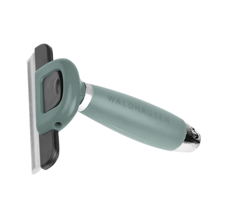 Peine para el cambio de pelaje con empuñadura de gel