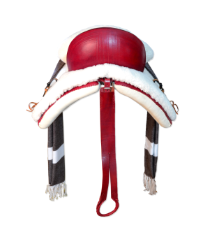 Silla de montar vaquera mixta 'Tauro' | Cereza