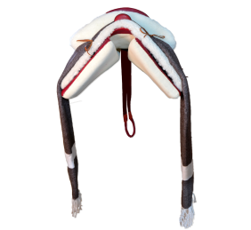 Silla de montar vaquera mixta 'Tauro' | Cereza