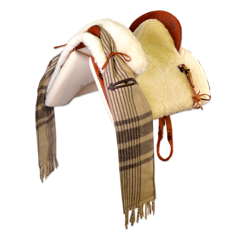 Silla de montar vaquera mixta 'Tauro'| Avellana