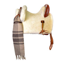 Silla de montar vaquera mixta 'Tauro'| Avellana