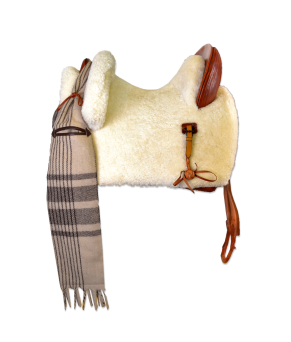 Silla de montar vaquera mixta 'Tauro'| Avellana