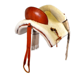 Silla de montar vaquera mixta 'Tauro'| Avellana