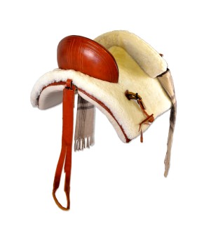 Silla de montar vaquera mixta 'Tauro'| Avellana
