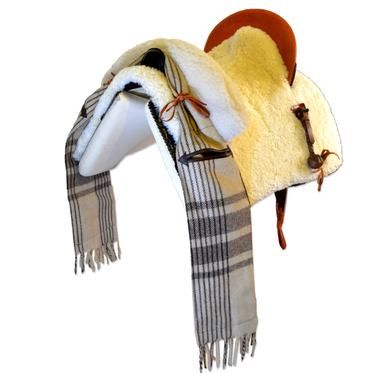 Silla de montar vaquera mixta 'Tauro' | Negra