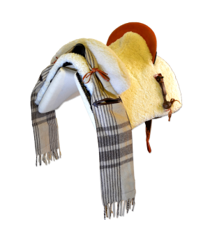 Silla de montar vaquera mixta 'Tauro' | Negra