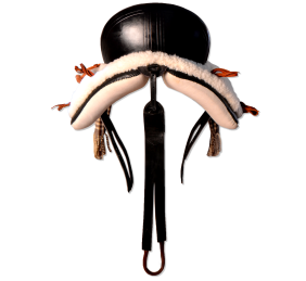 Silla de montar vaquera mixta 'Flamenco' | Negra