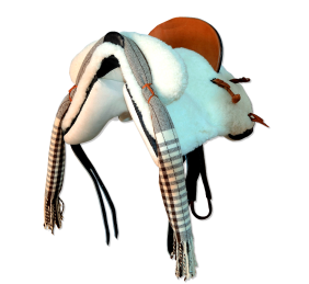 Silla de montar vaquera mixta 'Flamenco' | Negra