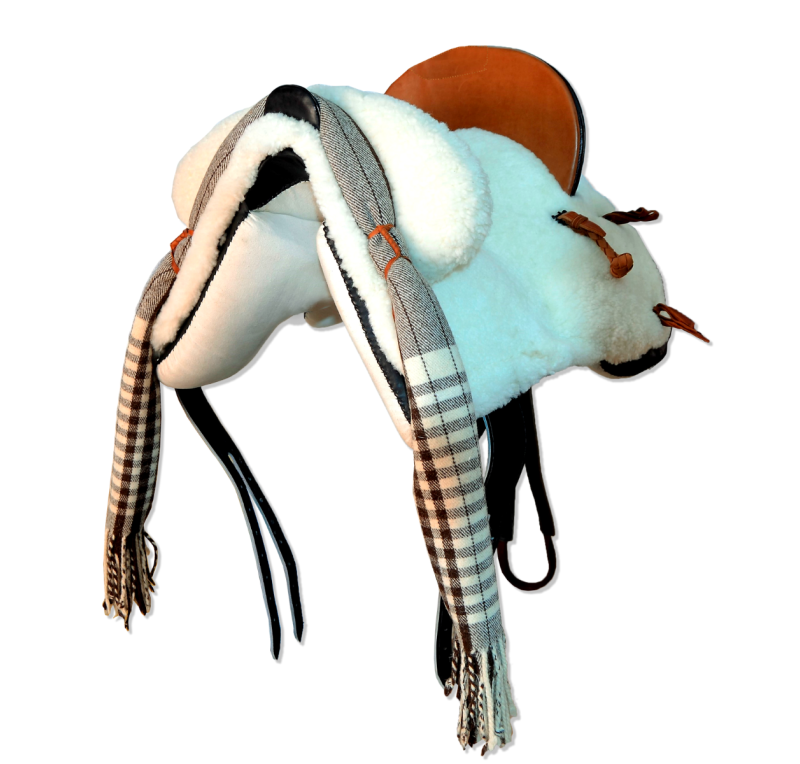 Silla de montar vaquera mixta 'Flamenco' | Negra