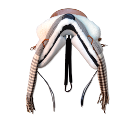 Silla de montar vaquera mixta 'Flamenco' | Negra