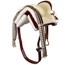 Silla de montar vaquera mixta de fibra de vidrio | Cereza