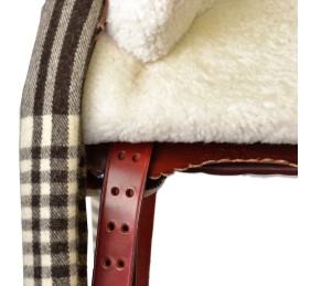 Silla de montar vaquera mixta de fibra de vidrio | Cereza