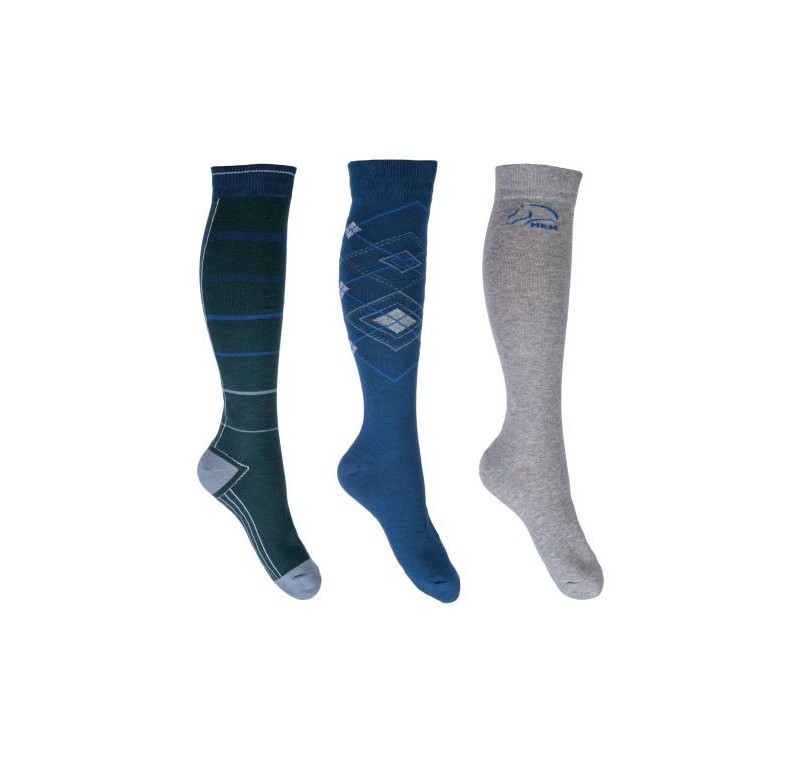 Calcetines Byron Set de 3 pares HKM