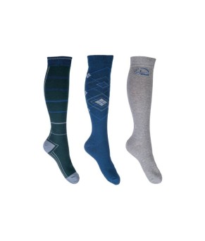 Calcetines Byron Set de 3 pares HKM