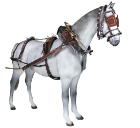 Enganche Calesero Nylon-Cuero