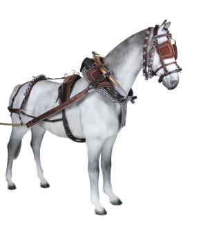 Enganche Calesero Nylon-Cuero