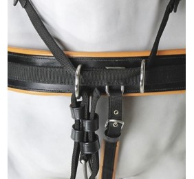 Enganche Pecherín Cuero/Nylon