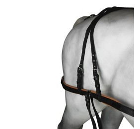 Enganche Pecherín Cuero/Nylon