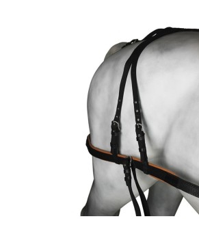 Enganche Pecherín Cuero/Nylon