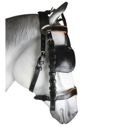 Enganche Pecherín Cuero/Nylon