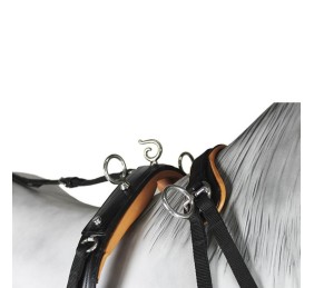 Enganche Pecherín Cuero/Nylon