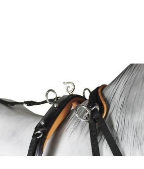 Enganche Pecherín Cuero/Nylon