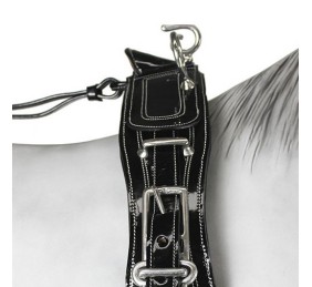 Enganche collarón charol