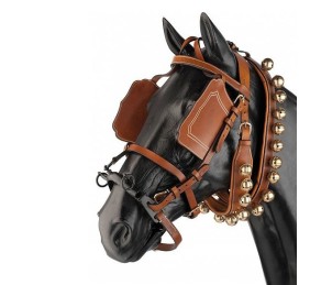 Cabezada 'quita y pon' para enganche calesero