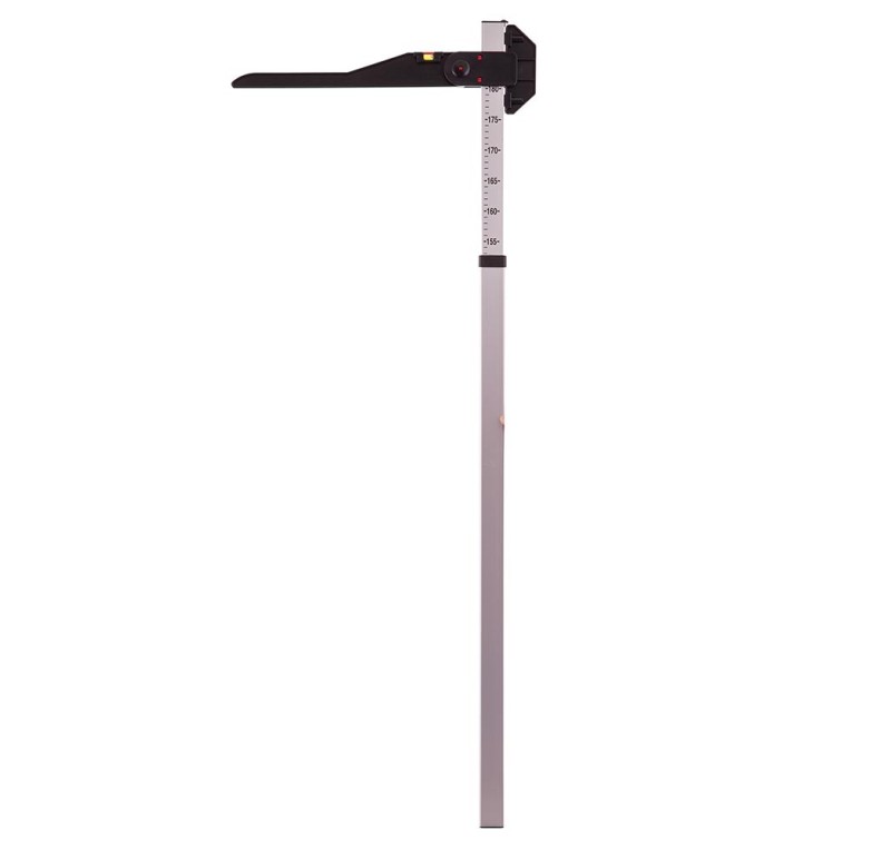 Medidor de altura Premiere de aluminio con nivel