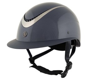 Casco de equitación Theta Plus brillante BR