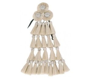 Mosquero de cerda 'Los Nietos Dressage' | Blanco