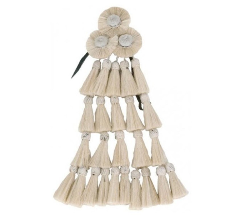 Mosquero de cerda 'Los Nietos Dressage' | Blanco