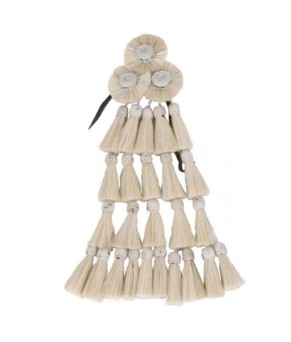 Mosquero de cerda 'Los Nietos Dressage' | Blanco